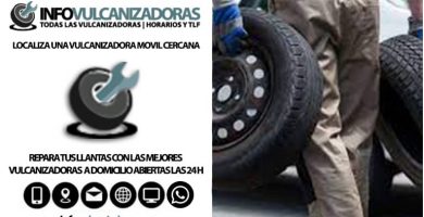 Las mejores vulcanizadoras a domicilio cerca de tu zona
