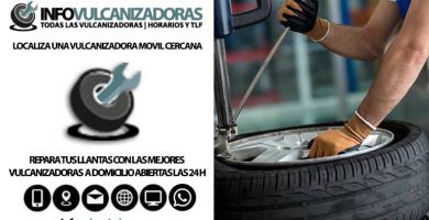 Las mejores vulcanizadoras a domicilio cercanas