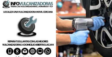 Números de teléfono y horarios de vulcanizadoras moviles